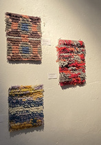 Fiskarin Marttojen ryijynäyttelystä miniryijyjä 2022